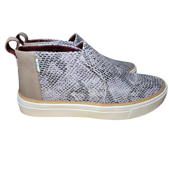 Toms NWT Paxton Winterized Midcut Slip on Womens Size 6 Ortholite Suede Insoles - Picture 4 of 11